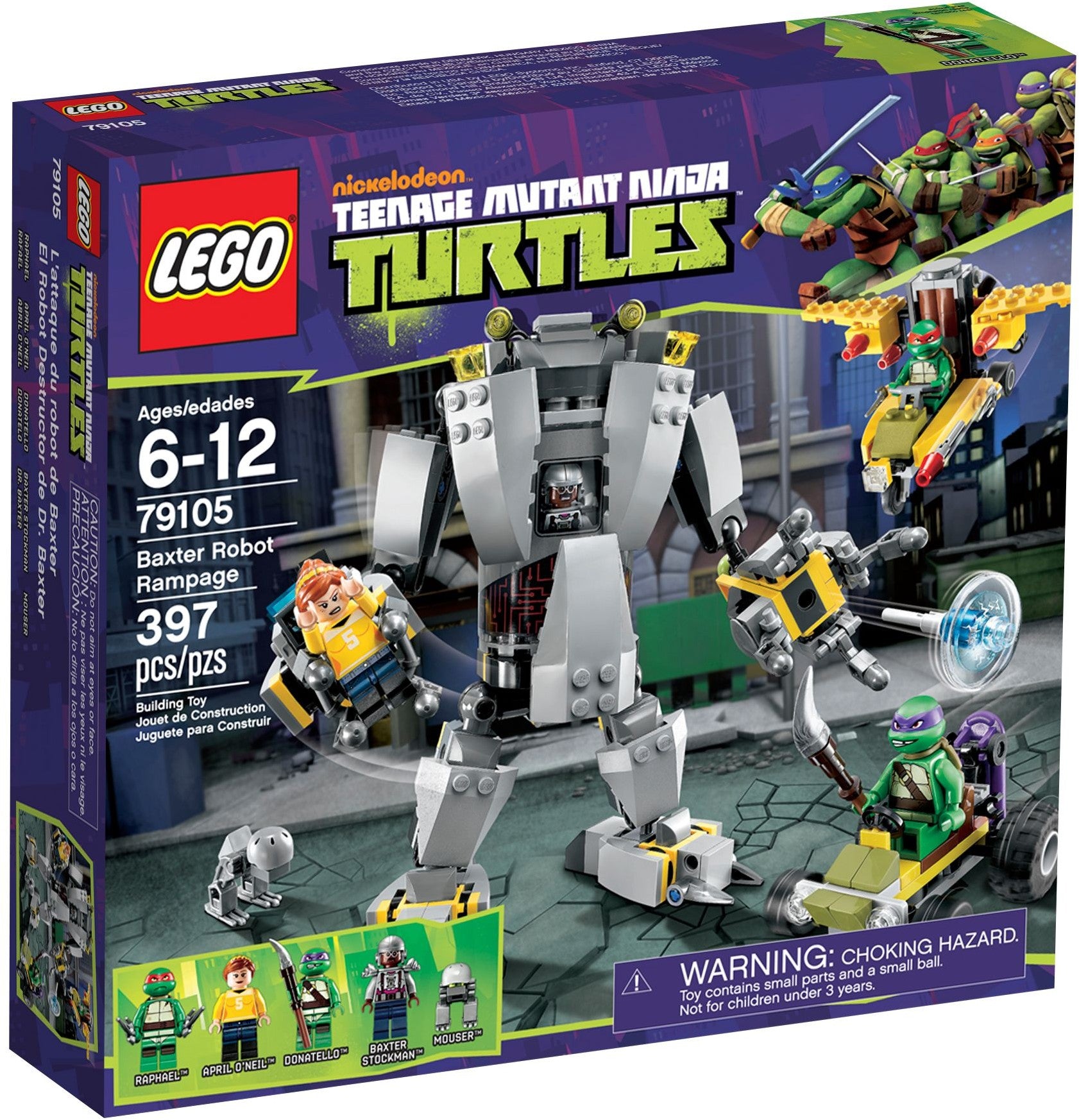Baxter Robot Rampage 79105 | Teenage Mutant Ninja Turtles | LEGO – image 2