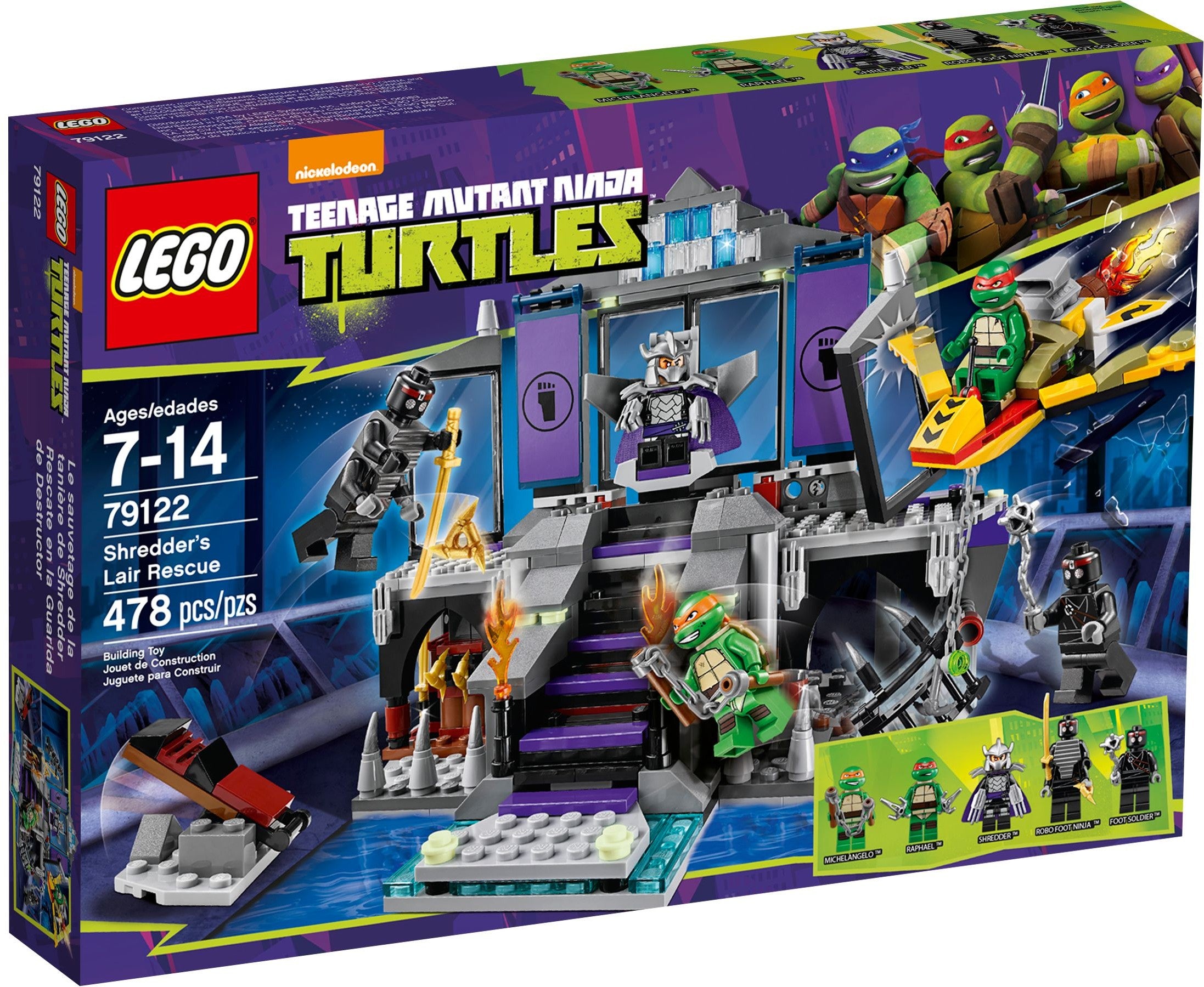 Shredder's Lair Rescue 79122 | Teenage Mutant Ninja Turtles | LEGO – image 2