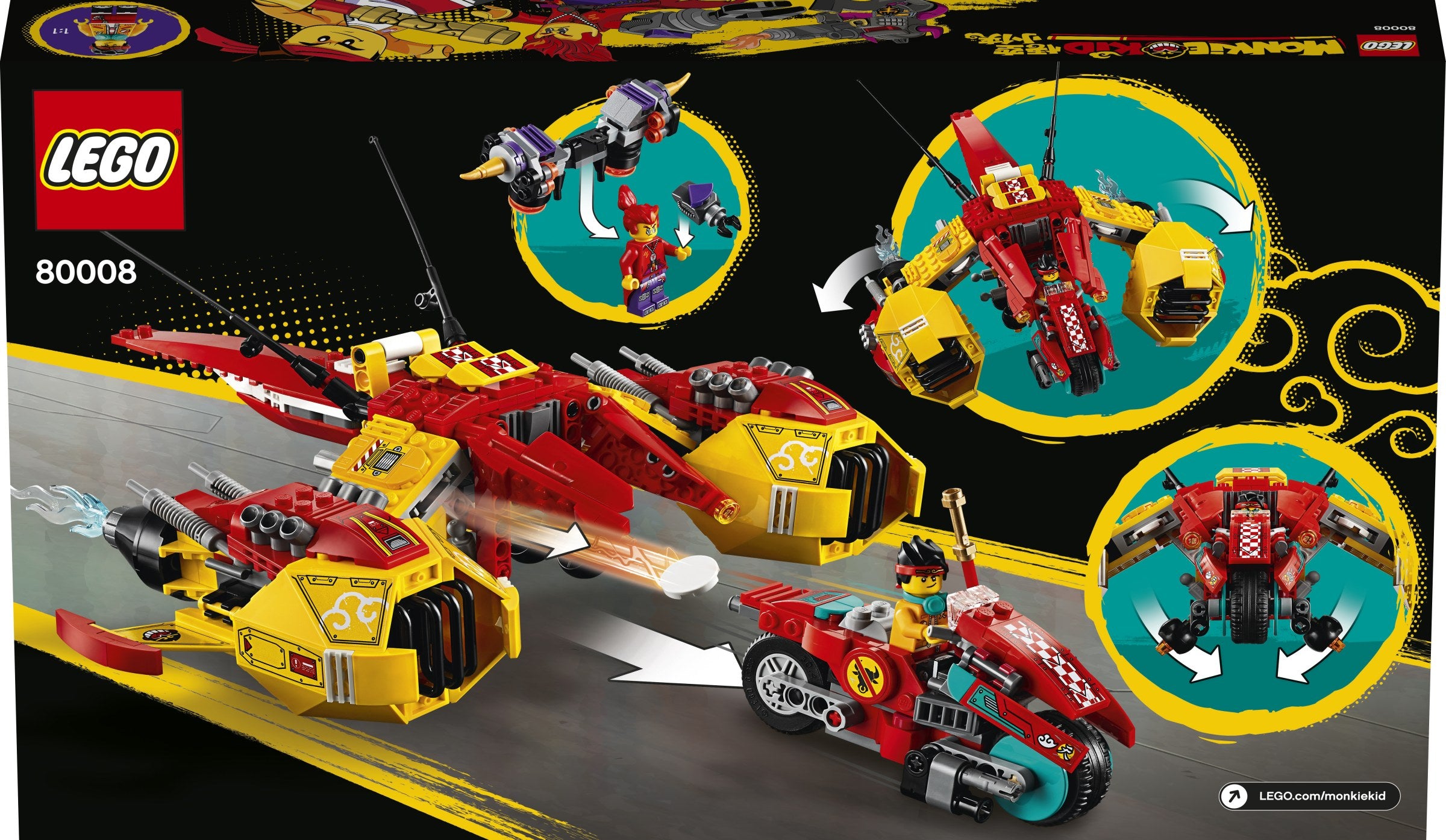 Monkie Kid's Cloud Jet 80008 | Monkie Kid | LEGO – image 19