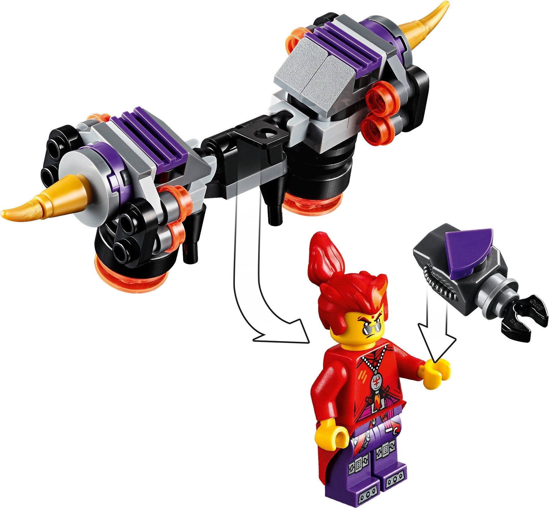 Monkie Kid's Cloud Jet 80008 | Monkie Kid | LEGO – image 9