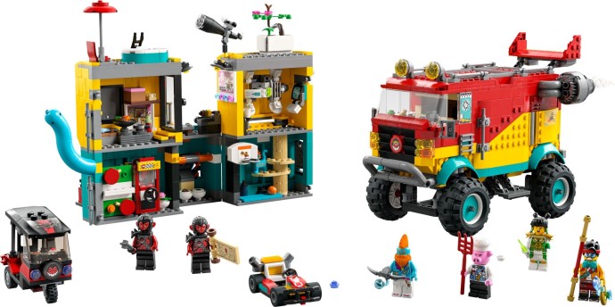 Monkie Kid's Team Van 80038 | Monkie Kid | LEGO