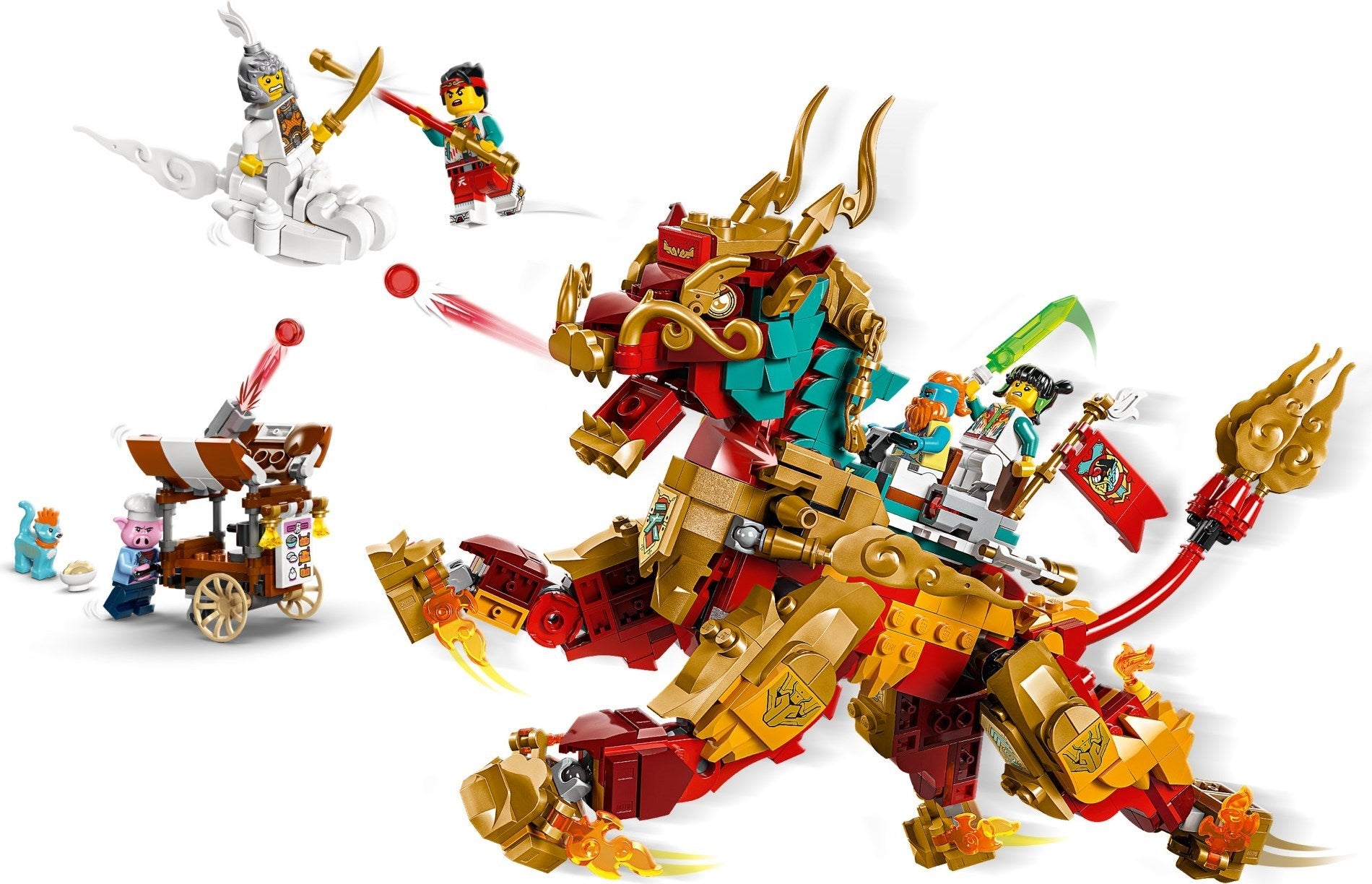 Mythical Creature Qilin 80066 | Monkie Kid | LEGO – image 9