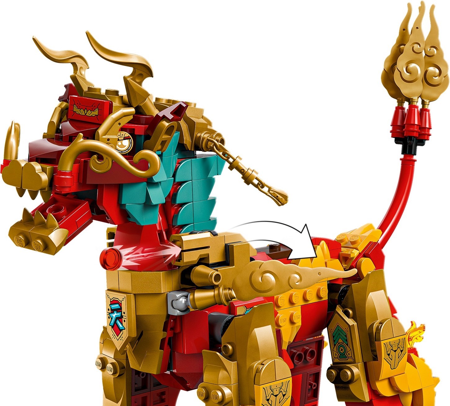 Mythical Creature Qilin 80066 | Monkie Kid | LEGO – image 10