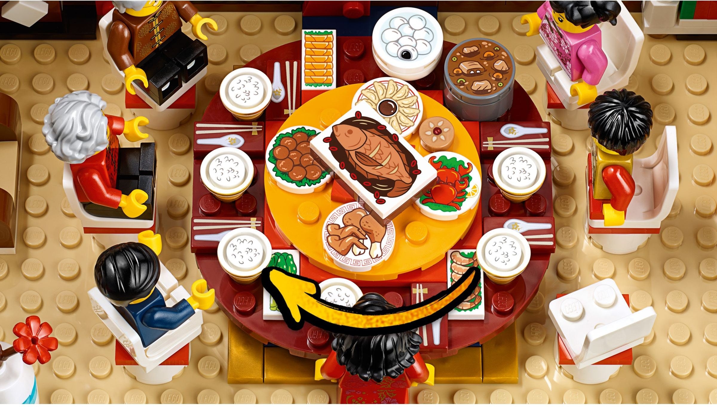 Chinese New Year's Eve Dinner 80101 | Seasonal | LEGO – image 5