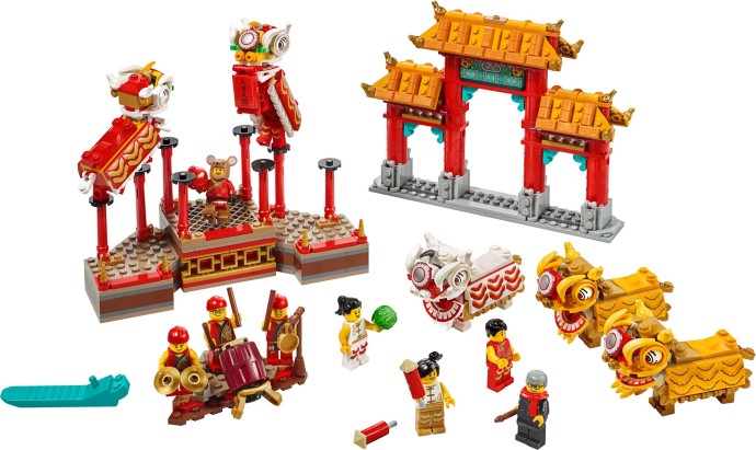 Lion Dance 80104 | Seasonal | LEGO
