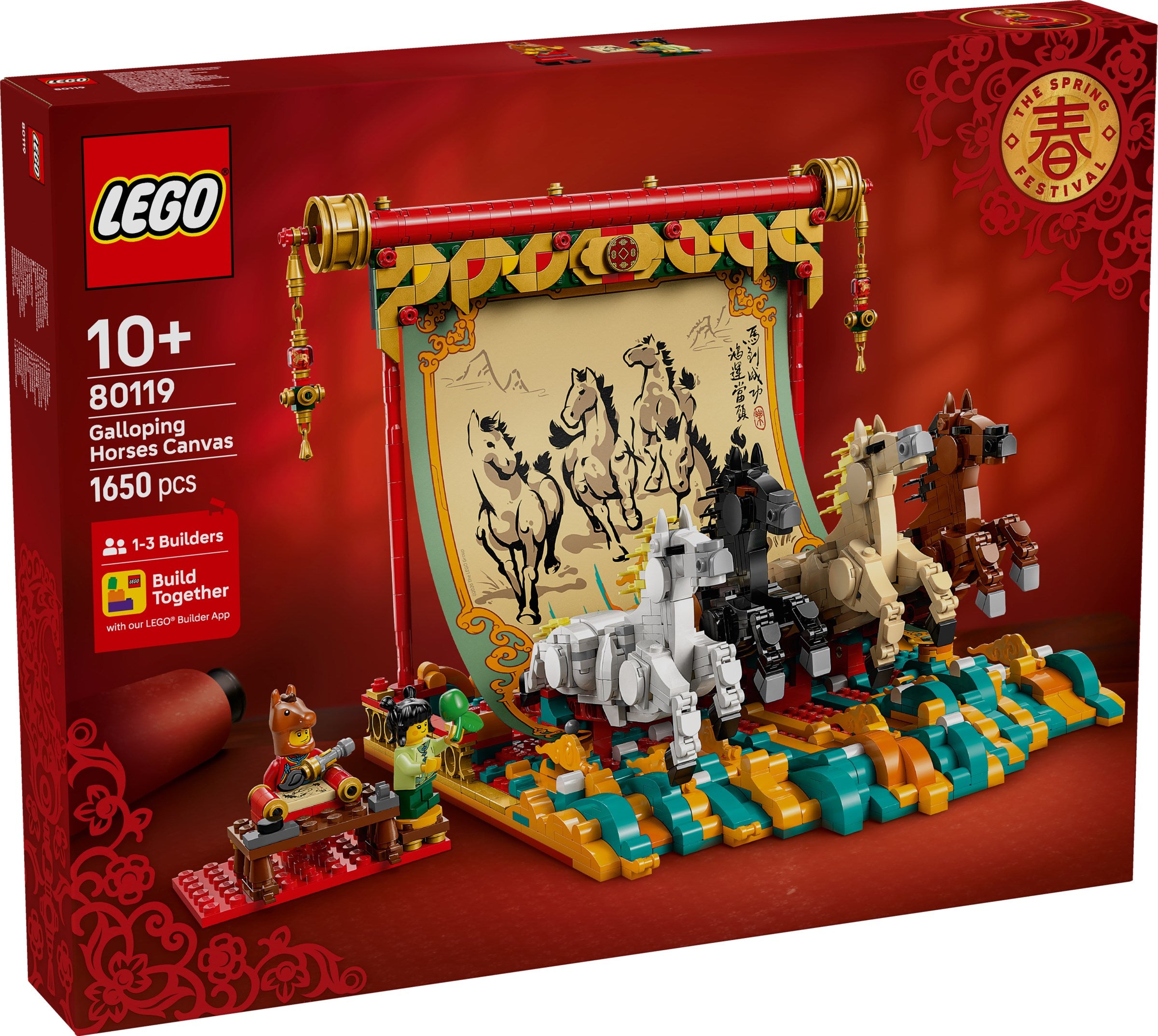 Galloping Horse Canvas 80119 | Seasonal | LEGO – image 5