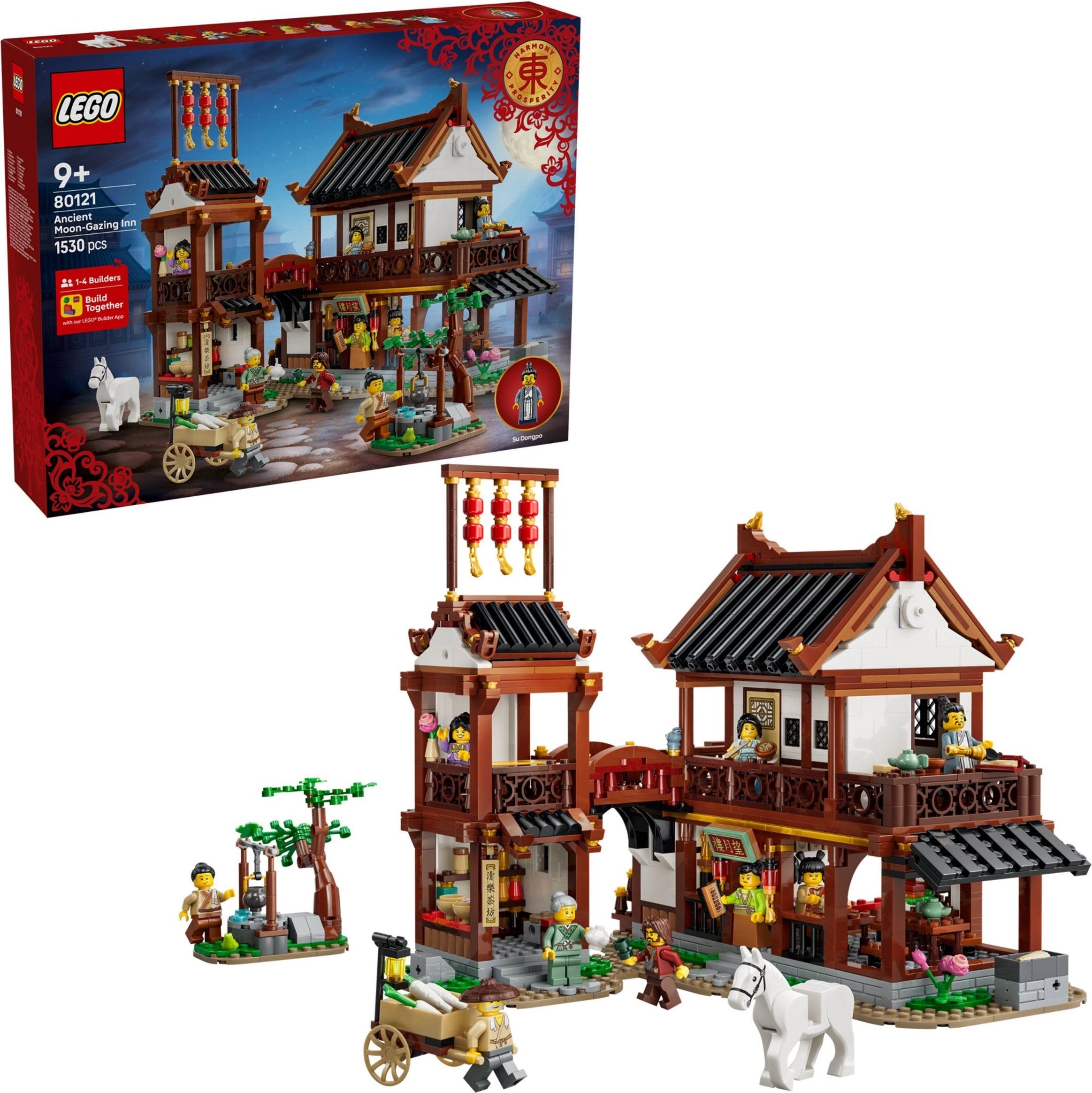 Ancient Moon-Gazing Inn 80121 | Seasonal | LEGO (image 3)
