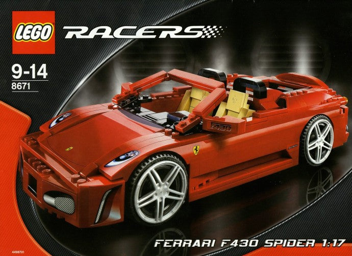 Ferrari 430 Spider 1:17 8671 | Racers | LEGO