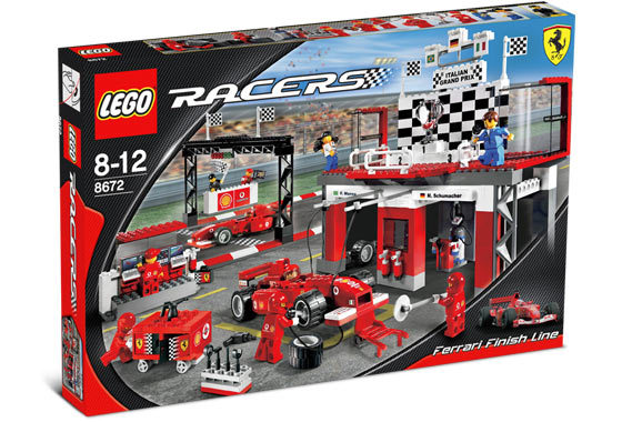 Ferrari Finish Line 8672 | Racers | LEGO – image 4