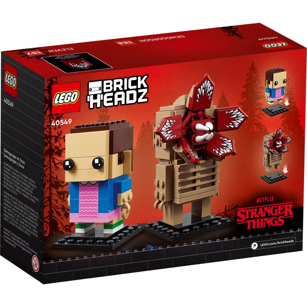 Brickheadz Stranger Things Eleven and Demogorgon 40549 | Film | LEGO