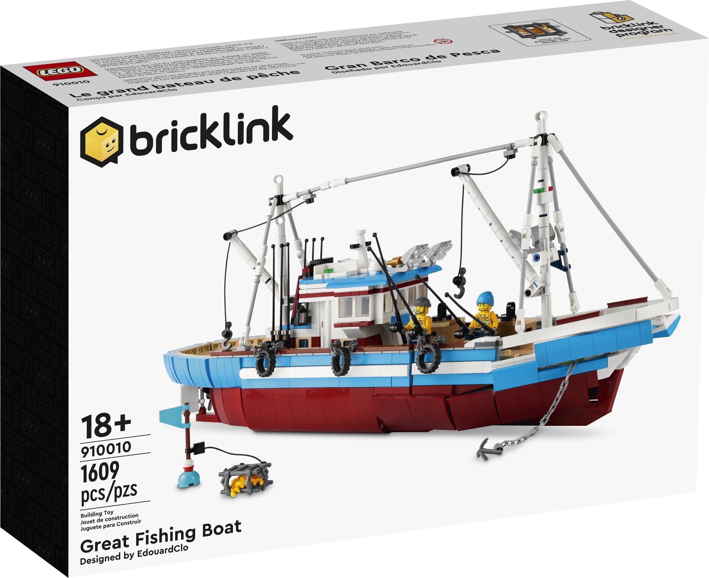 The Great Fishing Boat 910010 | BrickLink | LEGO – image 3
