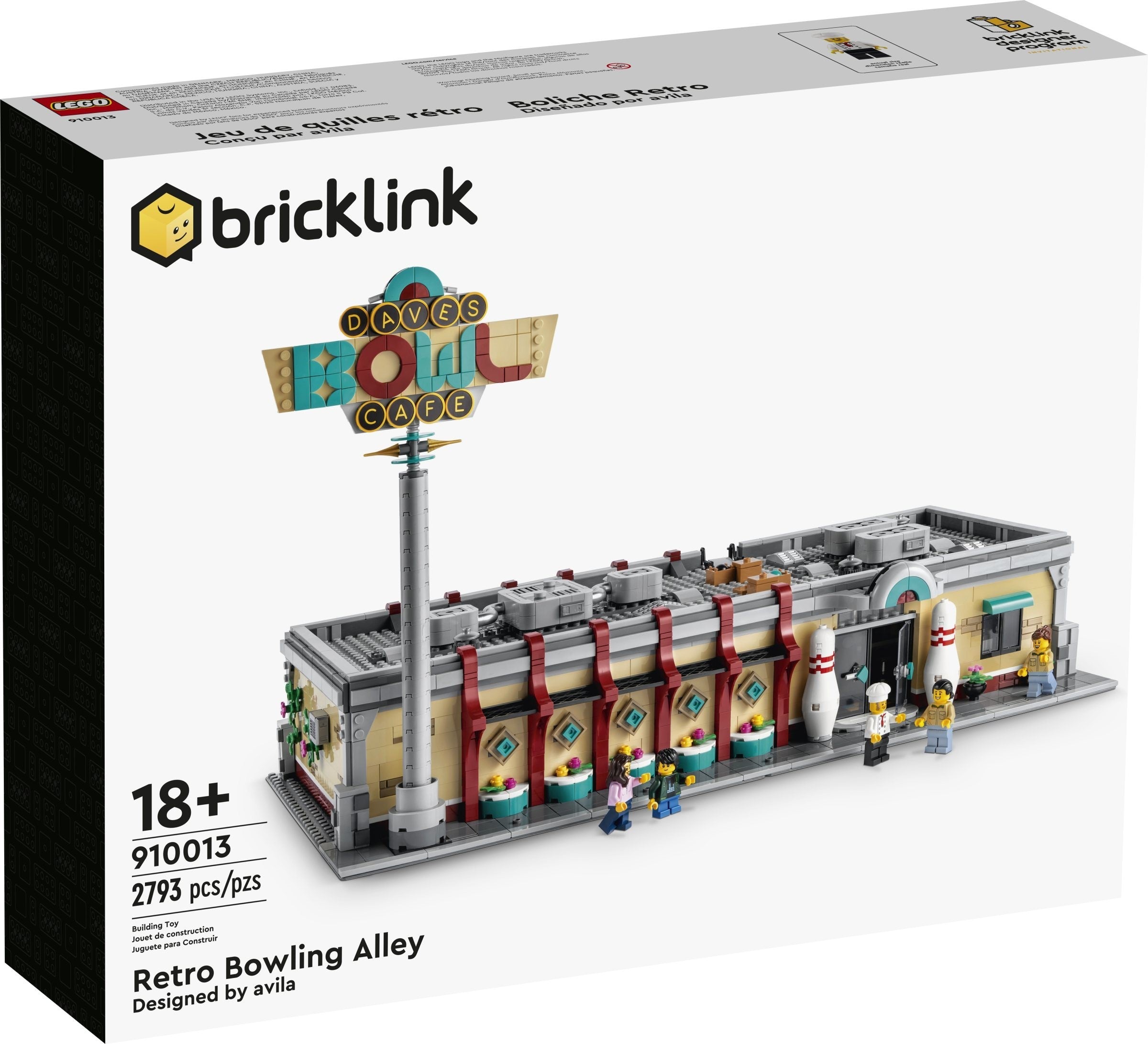 Retro Bowling Alley 910013 | BrickLink | LEGO – image 3