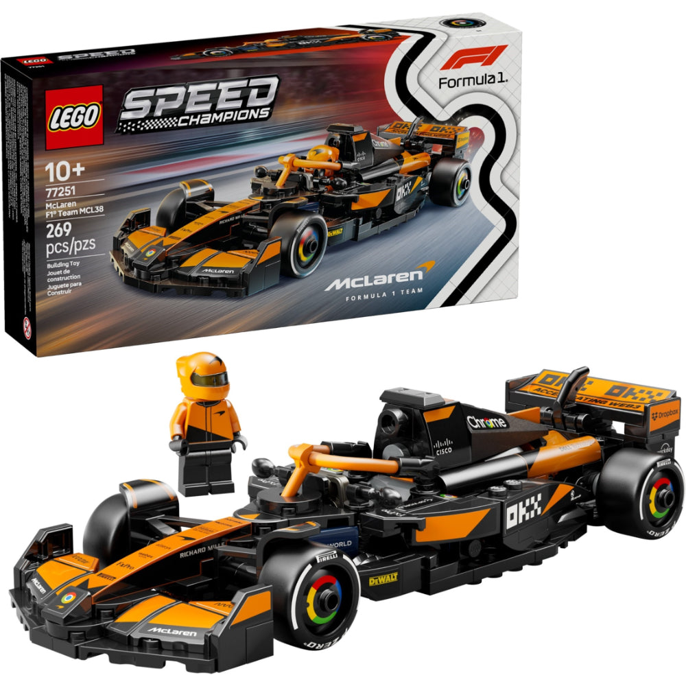 McLaren F1 Team MCL38 77251 | Speed Champions New Release | LEGO
