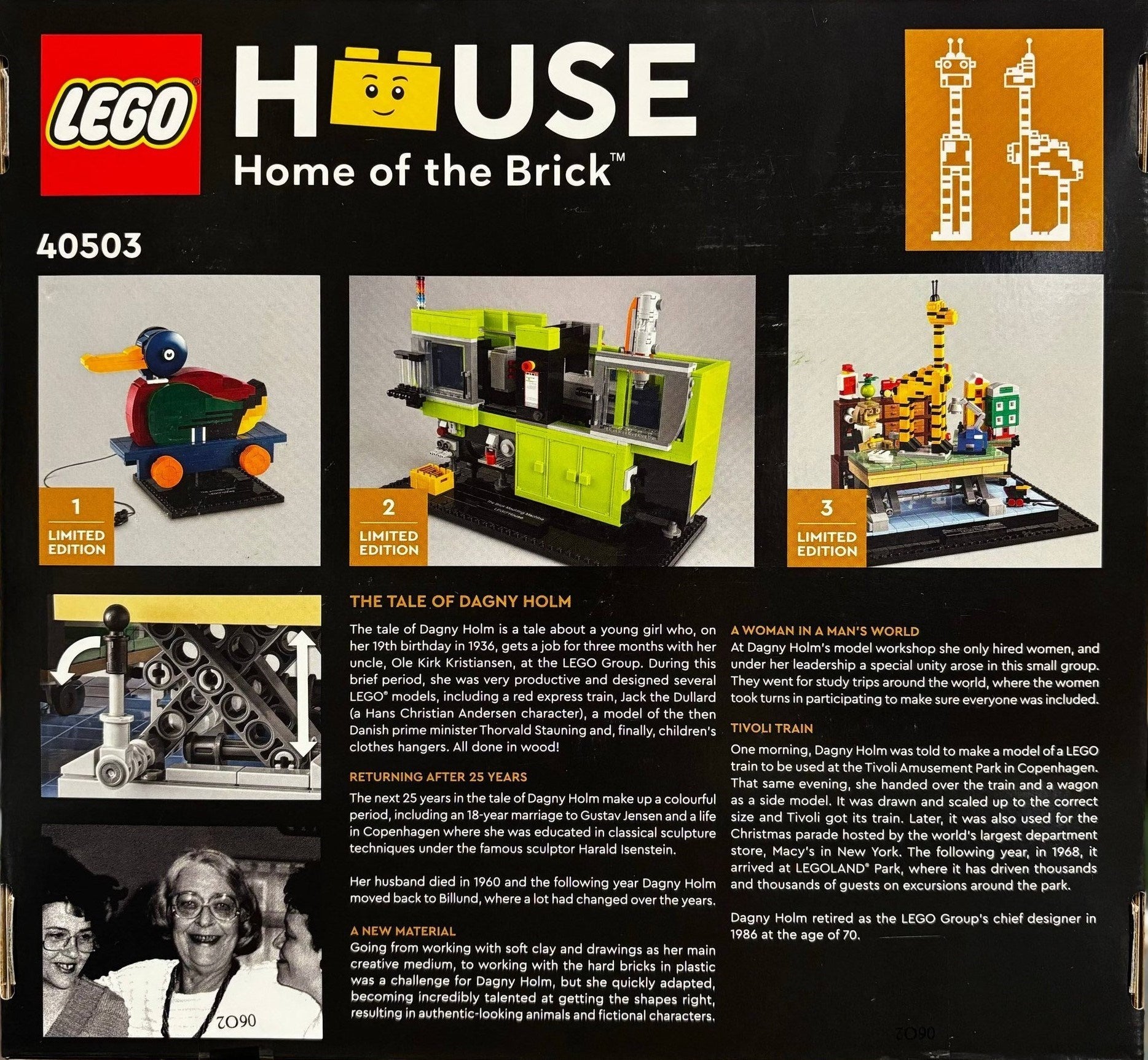 Dagny Holm - Master Builder 40503 | Promotional | LEGO (image 2)