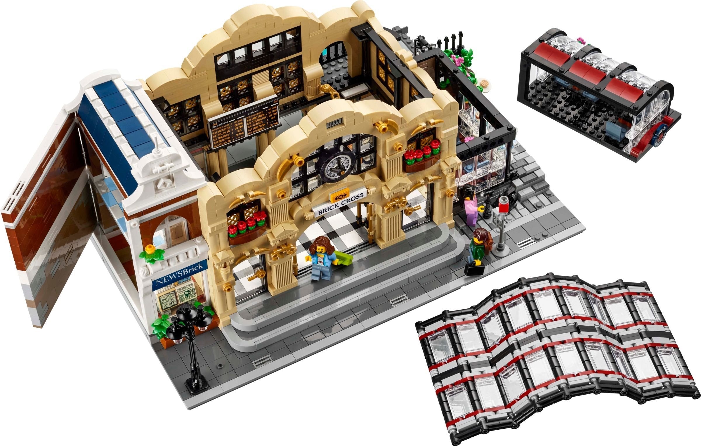 Brick Cross Train Station 910034 | BrickLink | LEGO – image 2