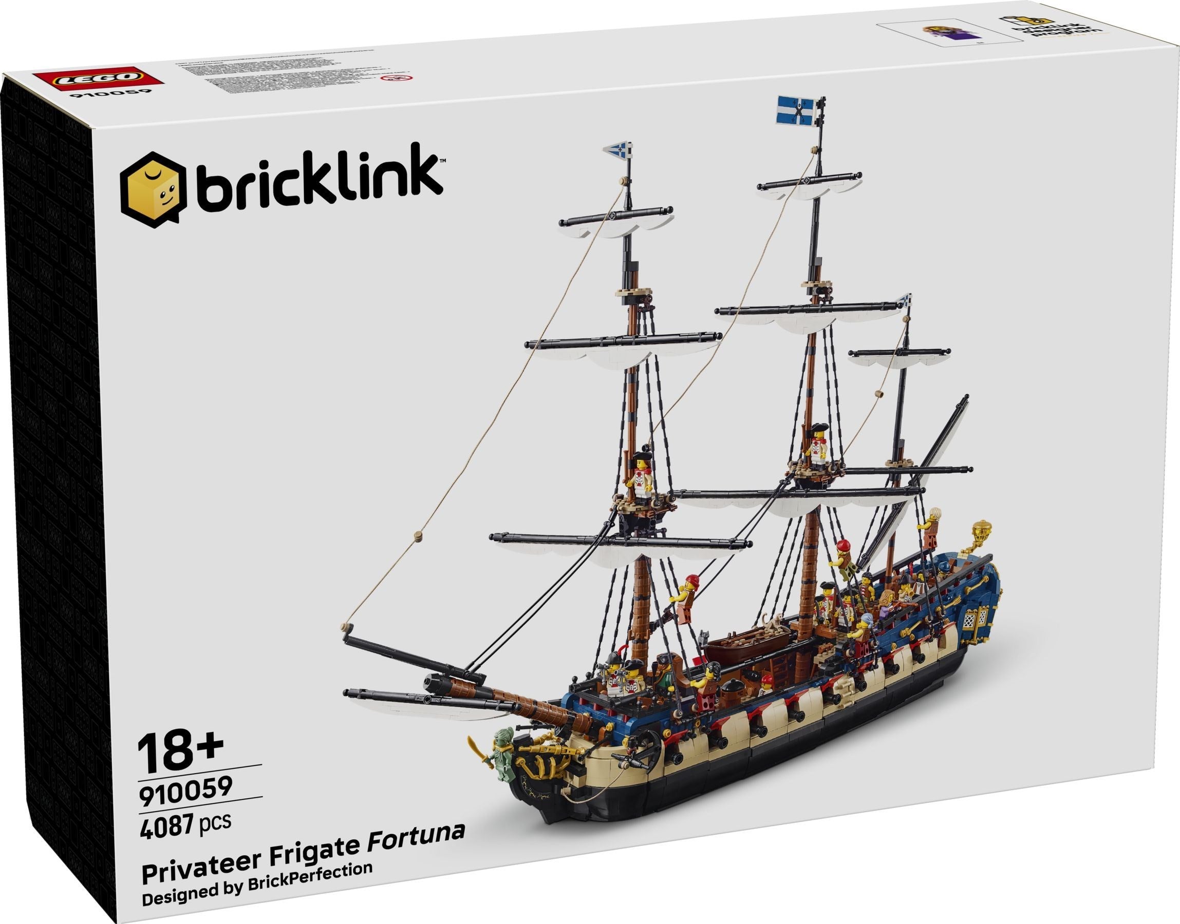 Privateer Frigate Fortuna 910059 | BrickLink | LEGO (image 8)