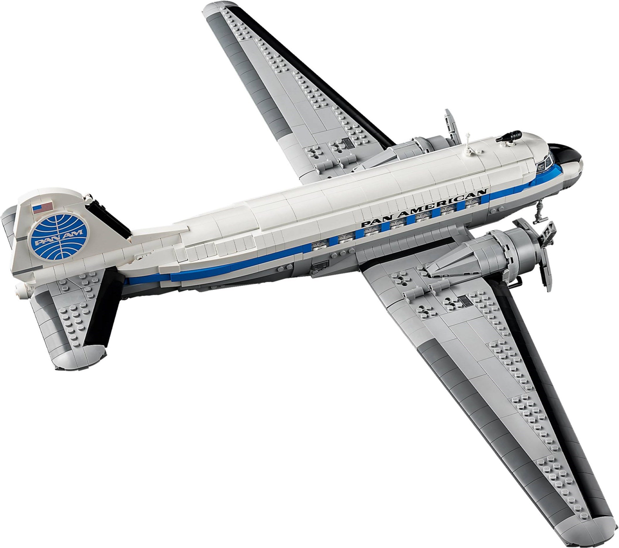 Douglas DC-3 PAN AM Airliner 11378 | Icons | LEGO (image 14)