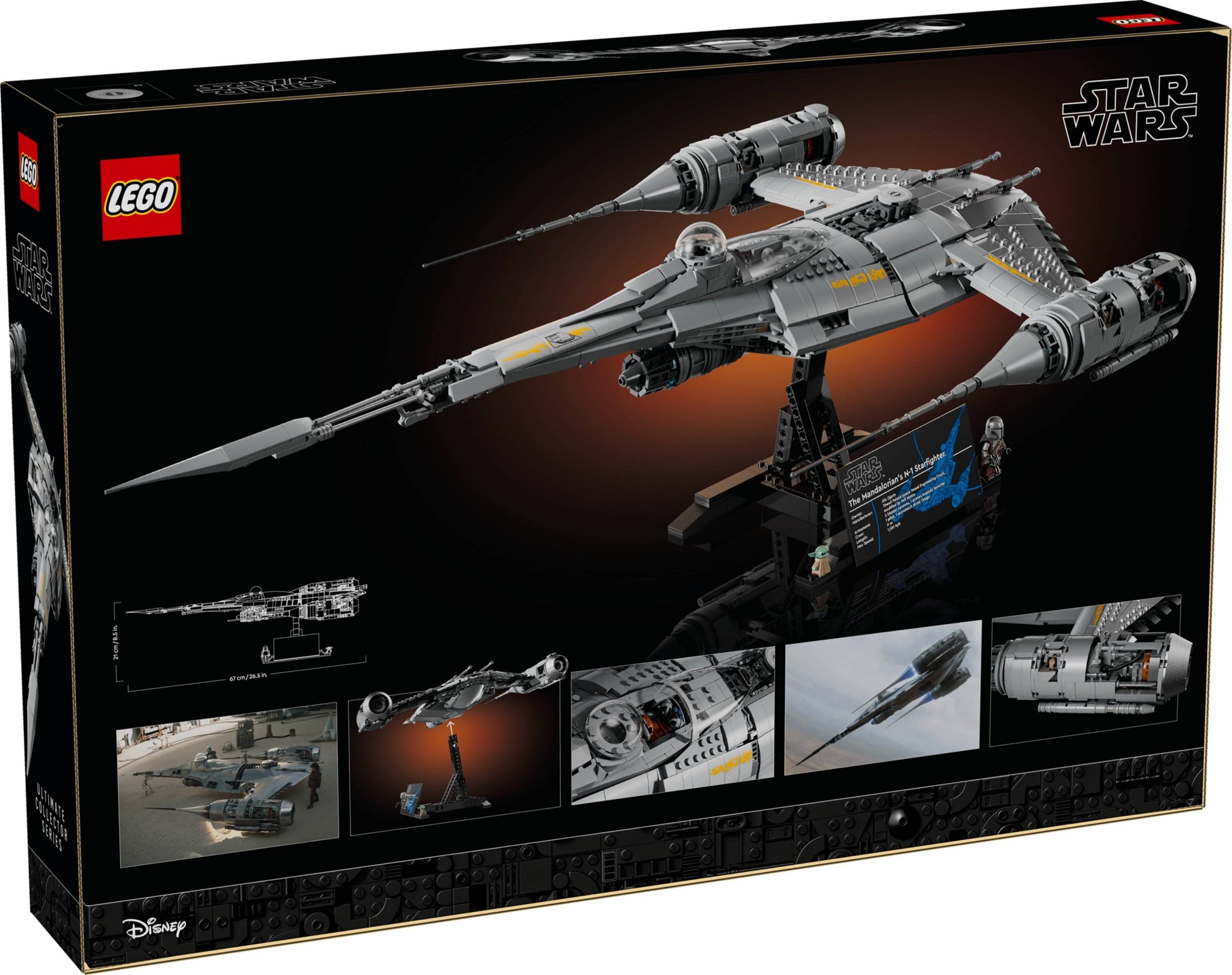 The Mandalorian's N-1 Starfighter 75442 | Star Wars | LEGO (image 3)