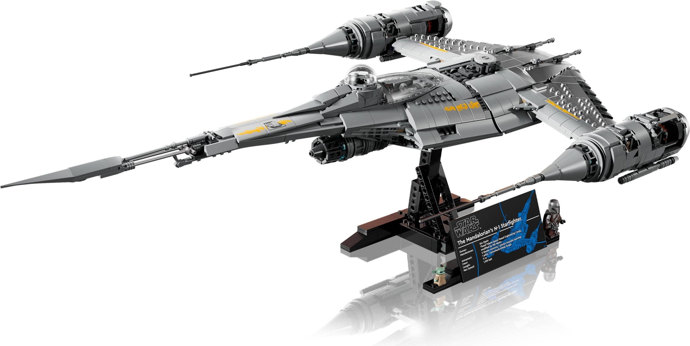 The Mandalorian's N-1 Starfighter 75442 | Star Wars | LEGO (image 14)