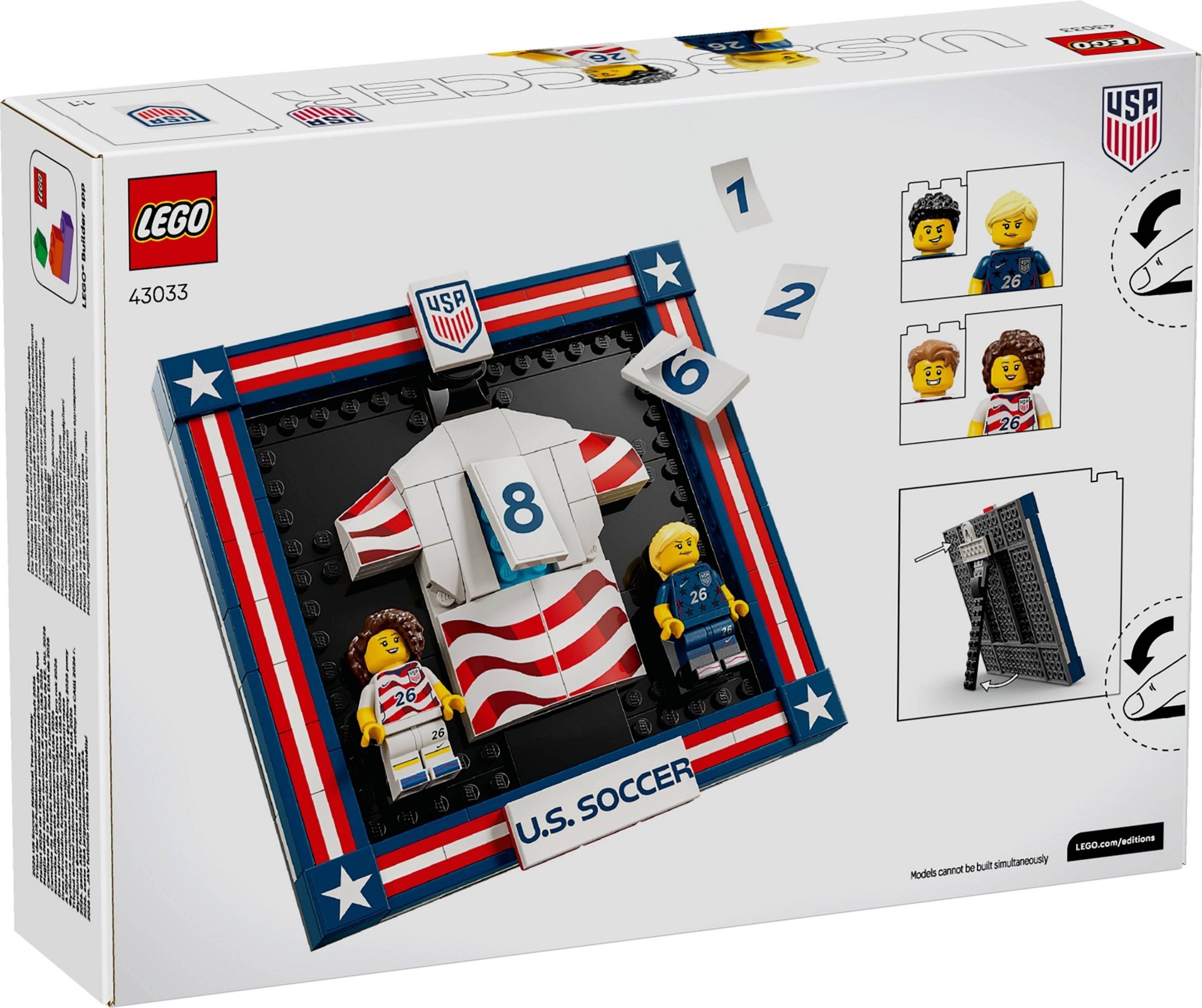 2026 U.S. Soccer National Team Jersey 43033 | Editions | LEGO (image 2)