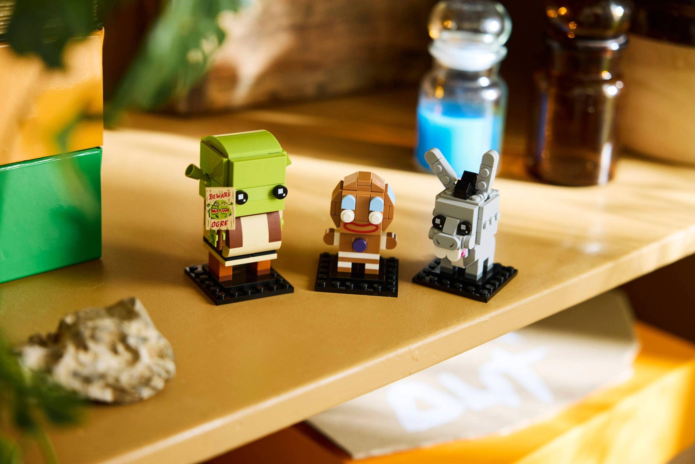 Shrek, Donkey & Gingy Figures 40923 | BrickHeadz | LEGO (image 6)