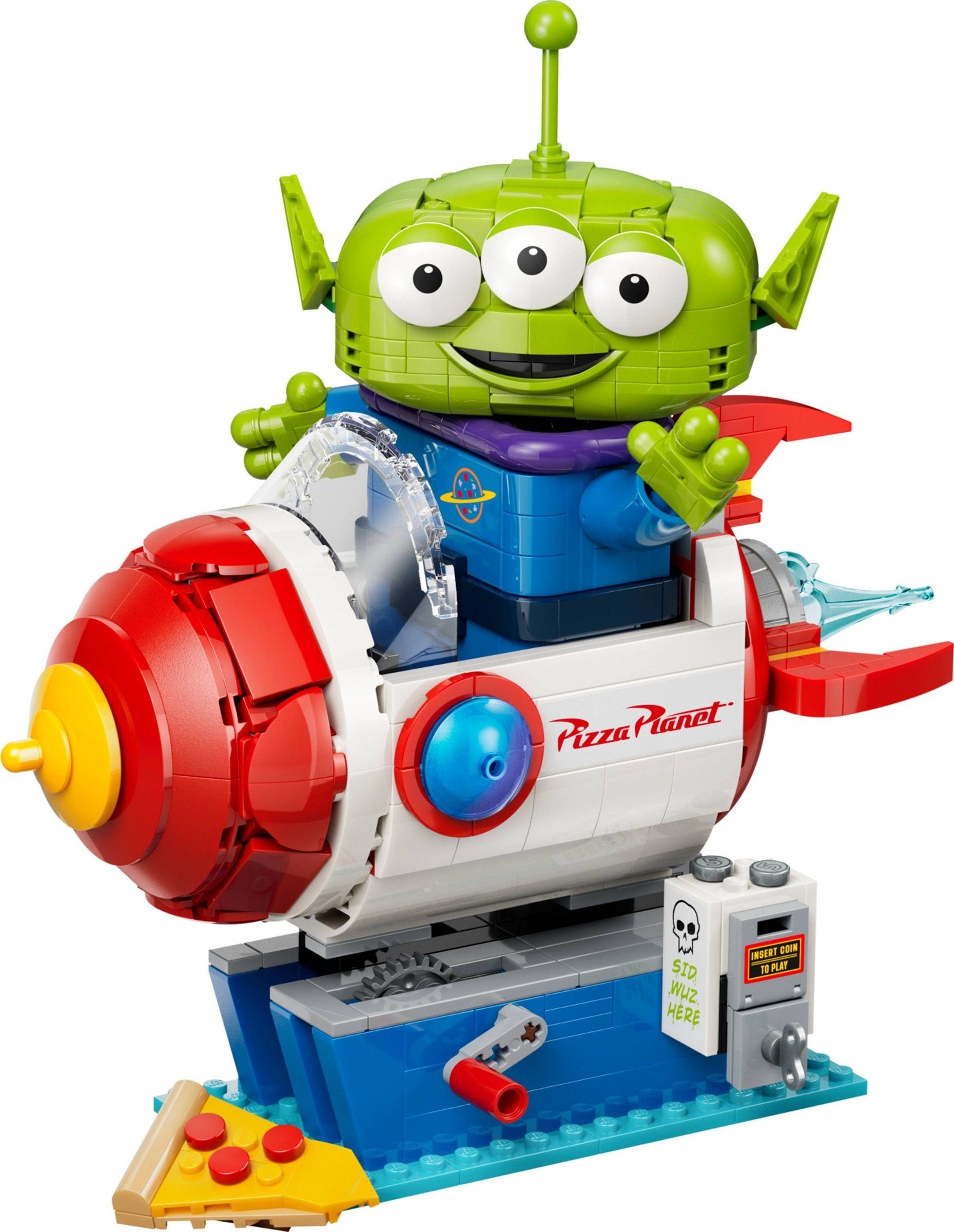 Alien with Pizza Planet Rocket Ride 43307 | Disney | LEGO (image 9)