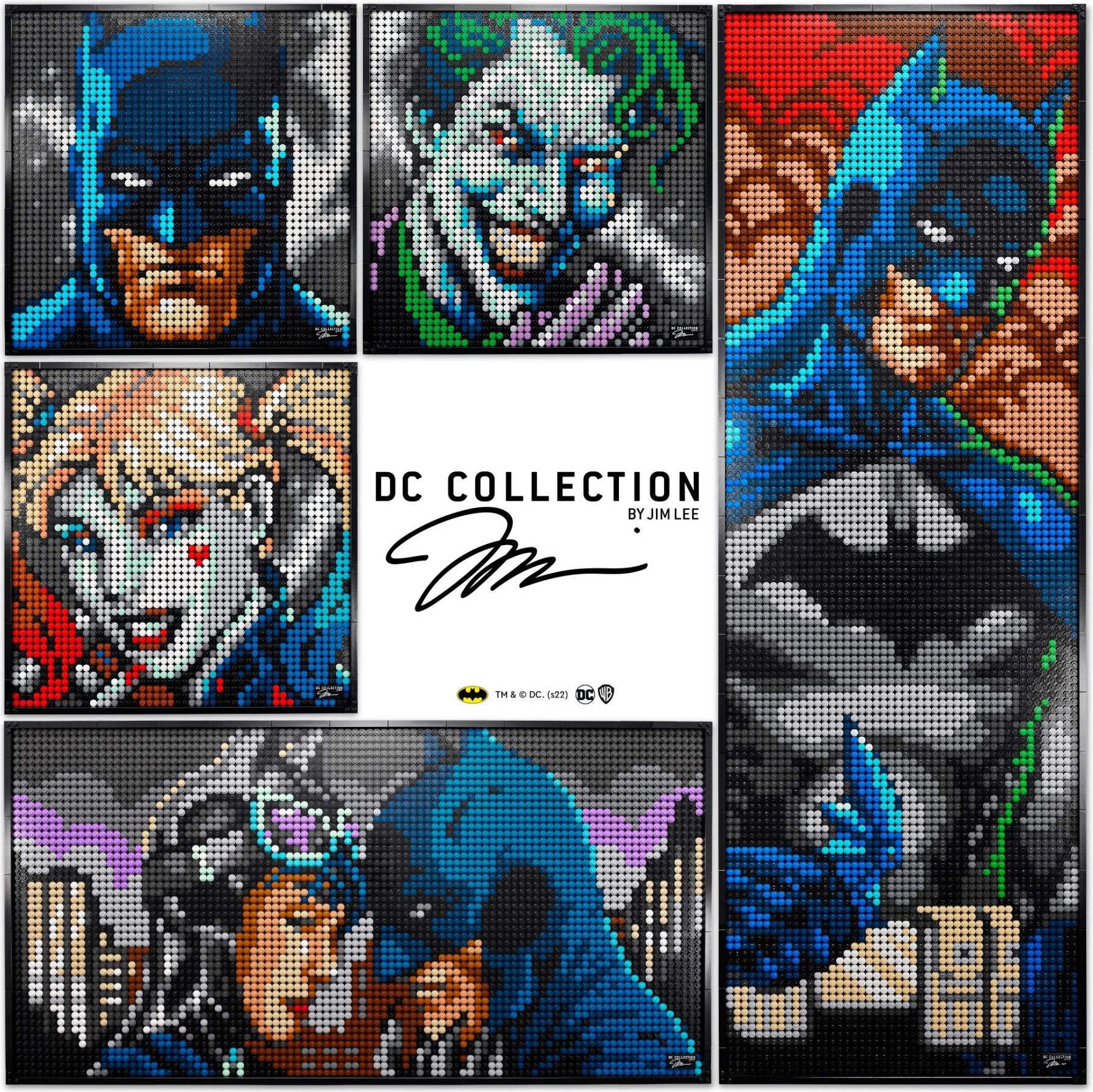 Jim Lee Batman Collection 31205 | Art | LEGO – image 10