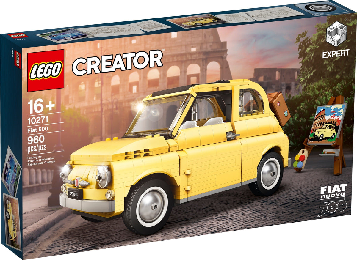 Fiat 500 Yellow Edition 10271 | Creator | LEGO