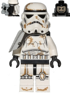 Sandtrooper-White Pauldron-Dirt Stains SW0383 | Star Wars Minifigure | LEGO