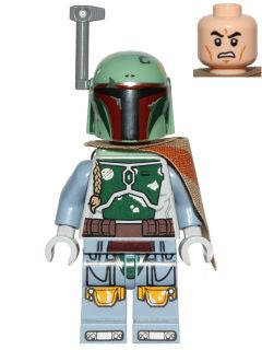 Boba Fett-Pauldron Cloth, Dark Orange Pattern SW0711 | Star Wars Minifigure | LEGO