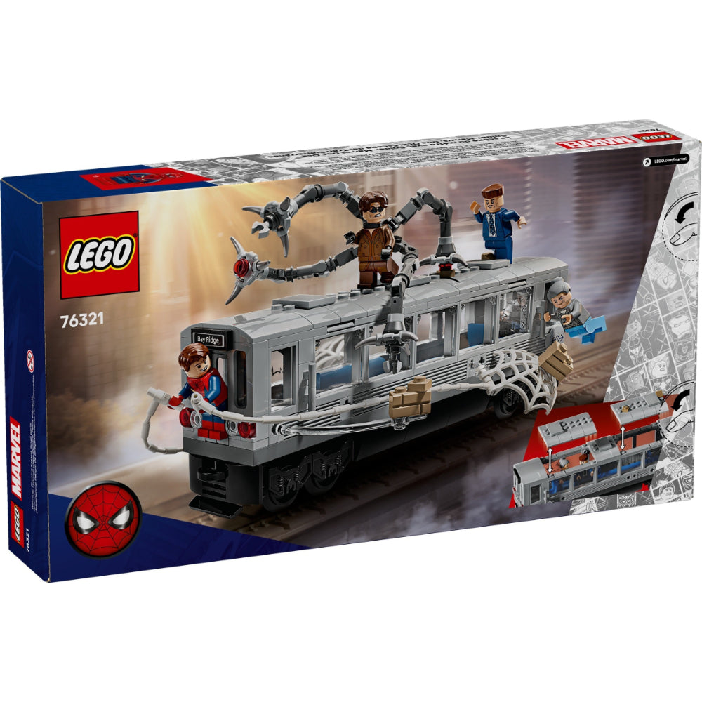 Spider-Man Vs Doc Ock Subway Train Scene 76321 | Marvel New Release | LEGO