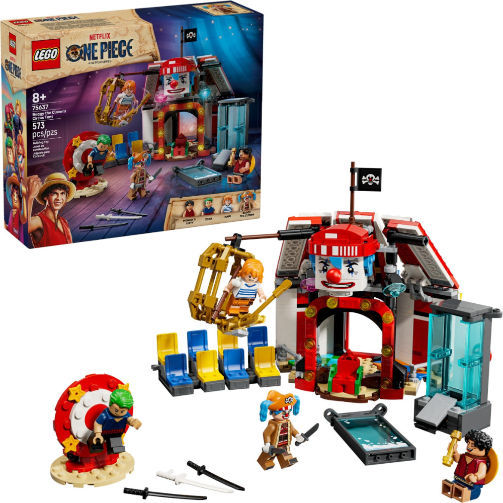 Buggy The Clown's Circus Tent 75637 |Netflix One Piece New Release | LEGO