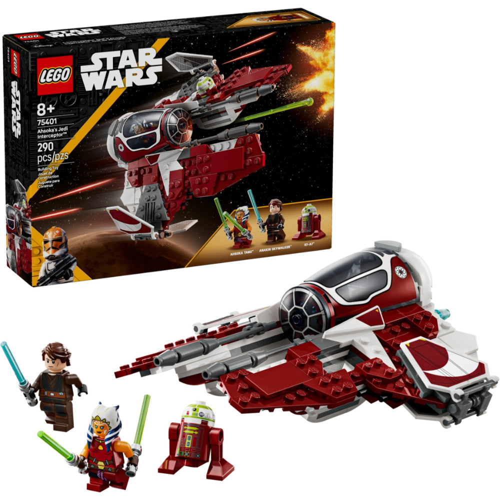 Ahsoka's Jedi Interceptor 75401 | Star Wars New Release | LEGO