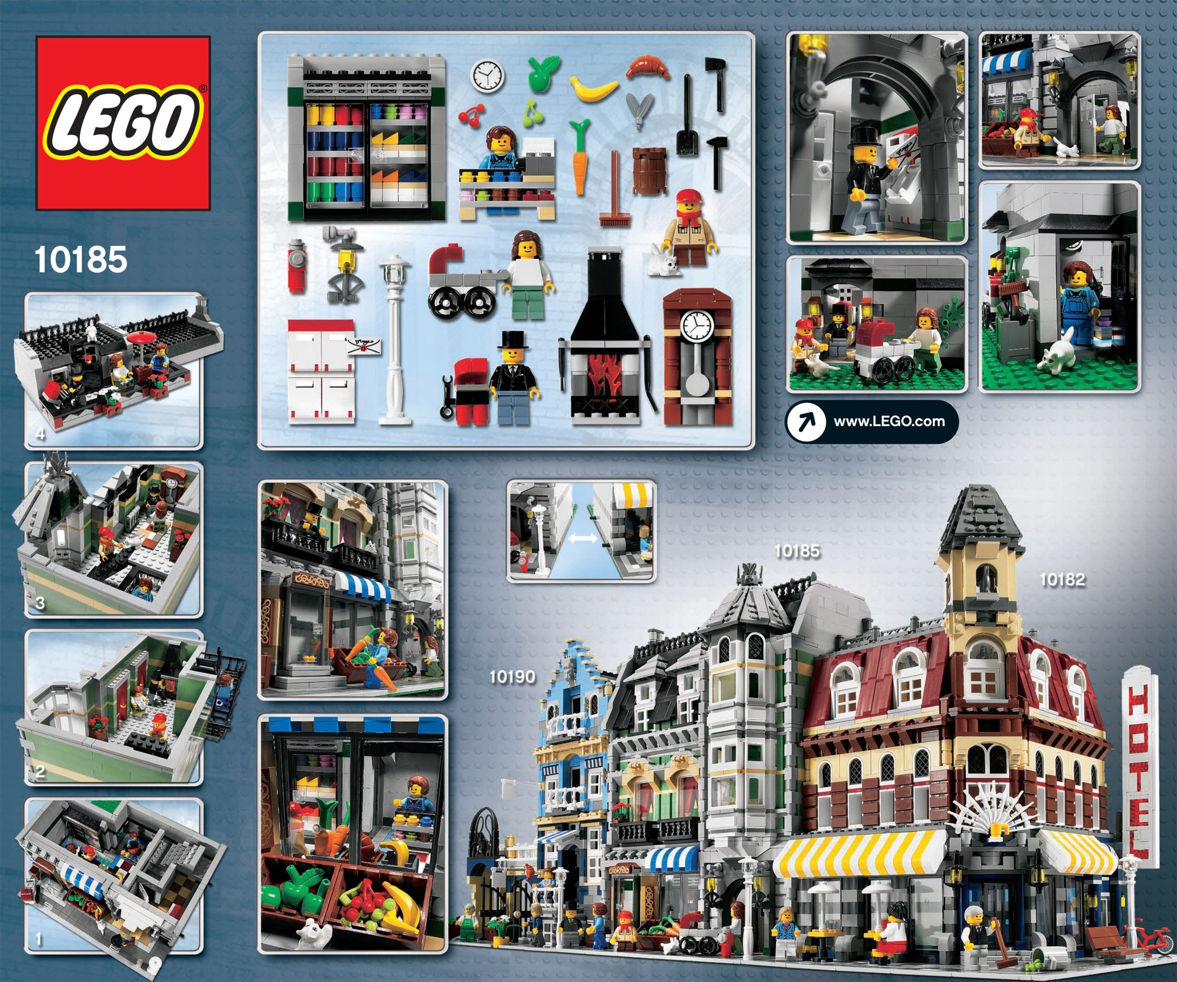 Green Grocer 10185 | Modular Buildings | LEGO