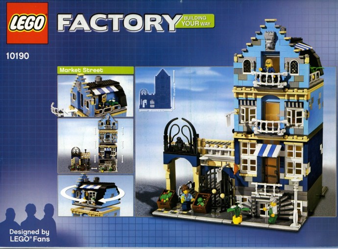 Market Street 10190 | Factory | LEGO