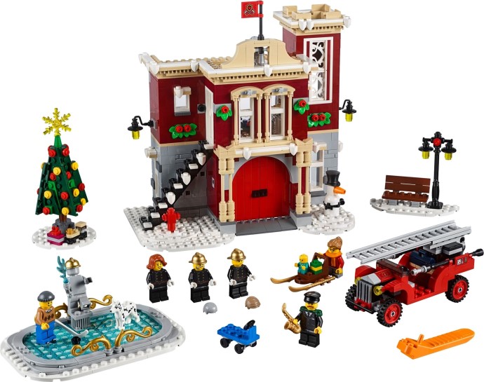 Winter Village Fire Station 10263 | Creator Expert | LEGO