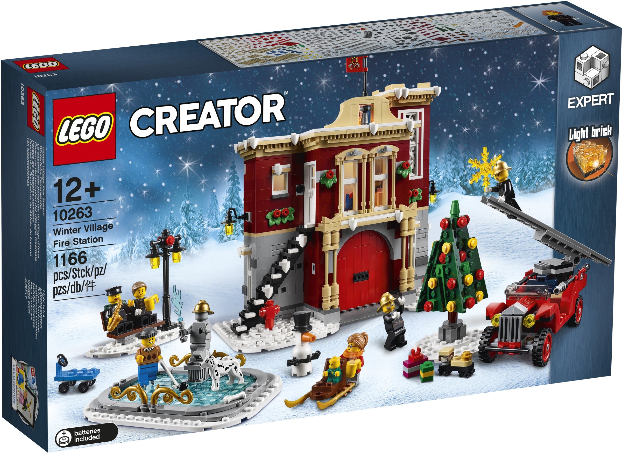 Winter Village Fire Station 10263 | Creator Expert | LEGO – image 29