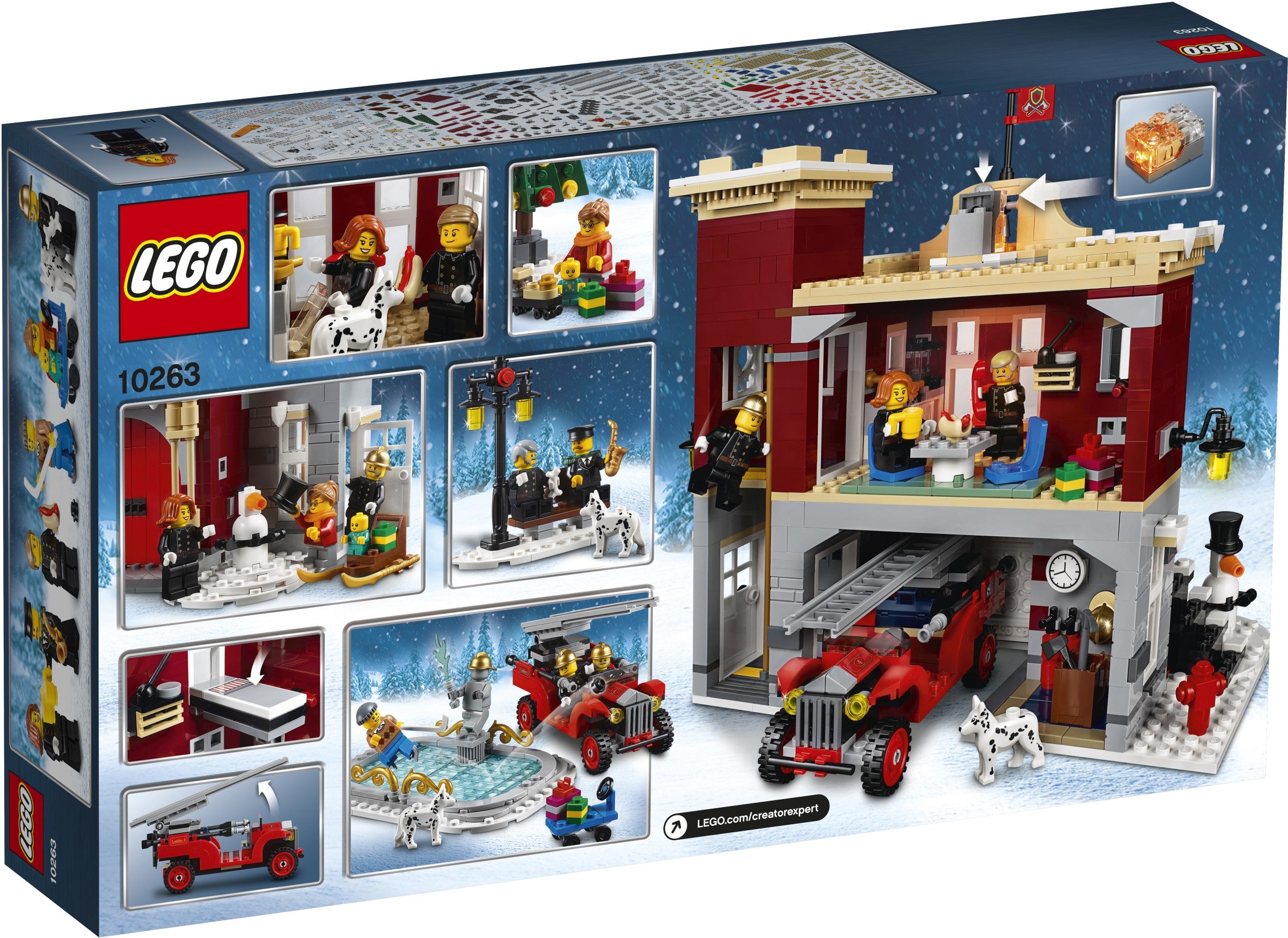 Winter Village Fire Station 10263 | Creator Expert | LEGO – image 31