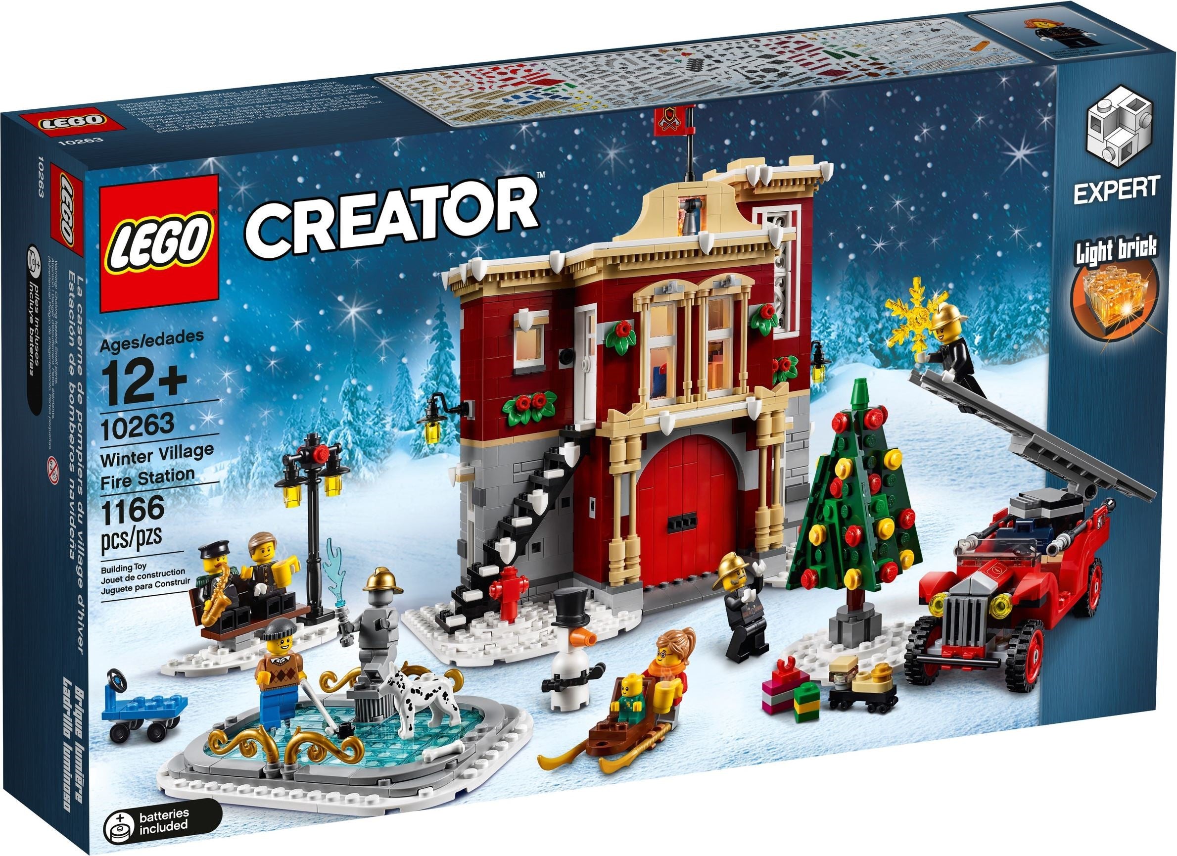 Winter Village Fire Station 10263 | Creator Expert | LEGO – image 2