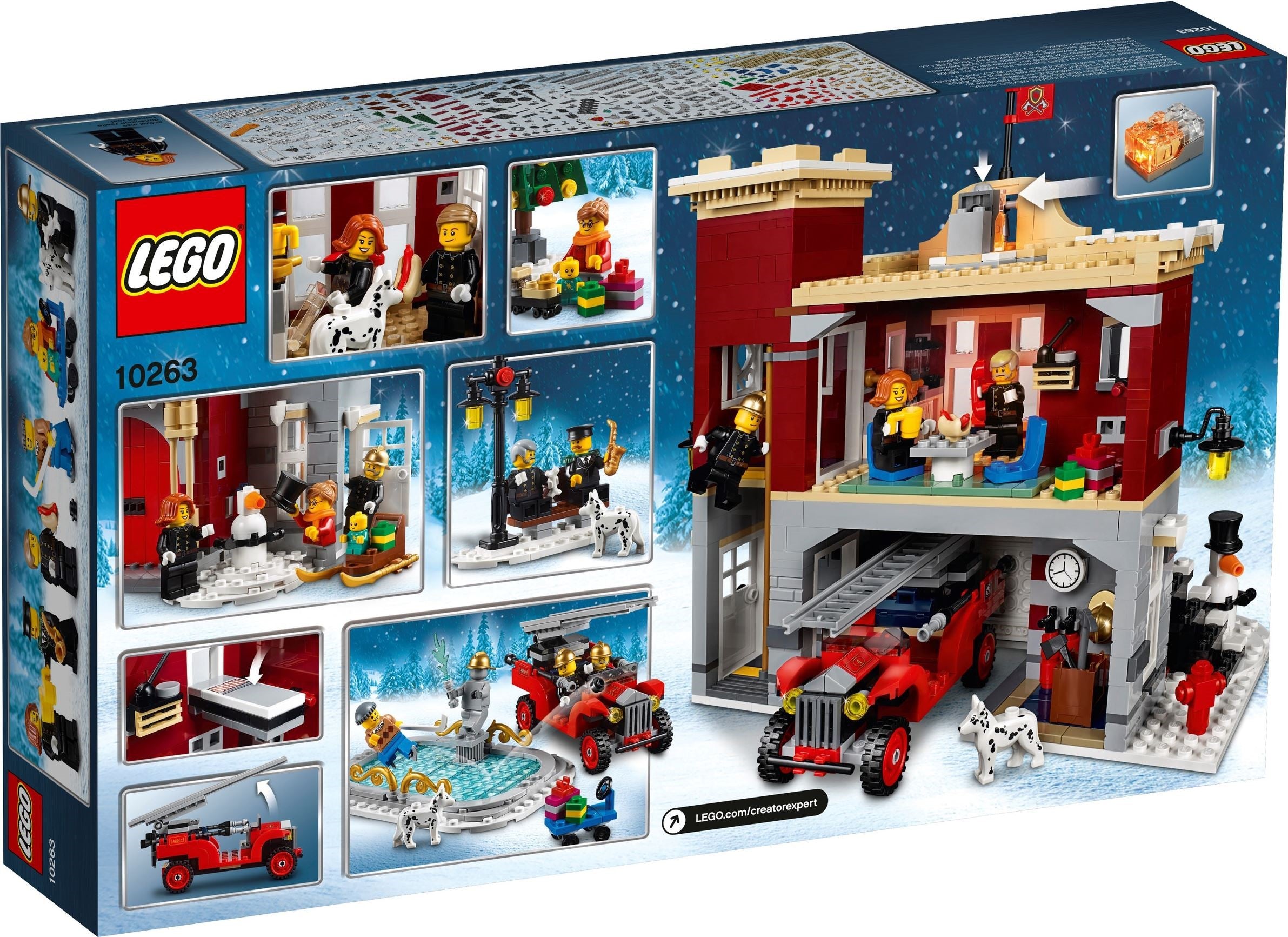 Winter Village Fire Station 10263 | Creator Expert | LEGO – image 19