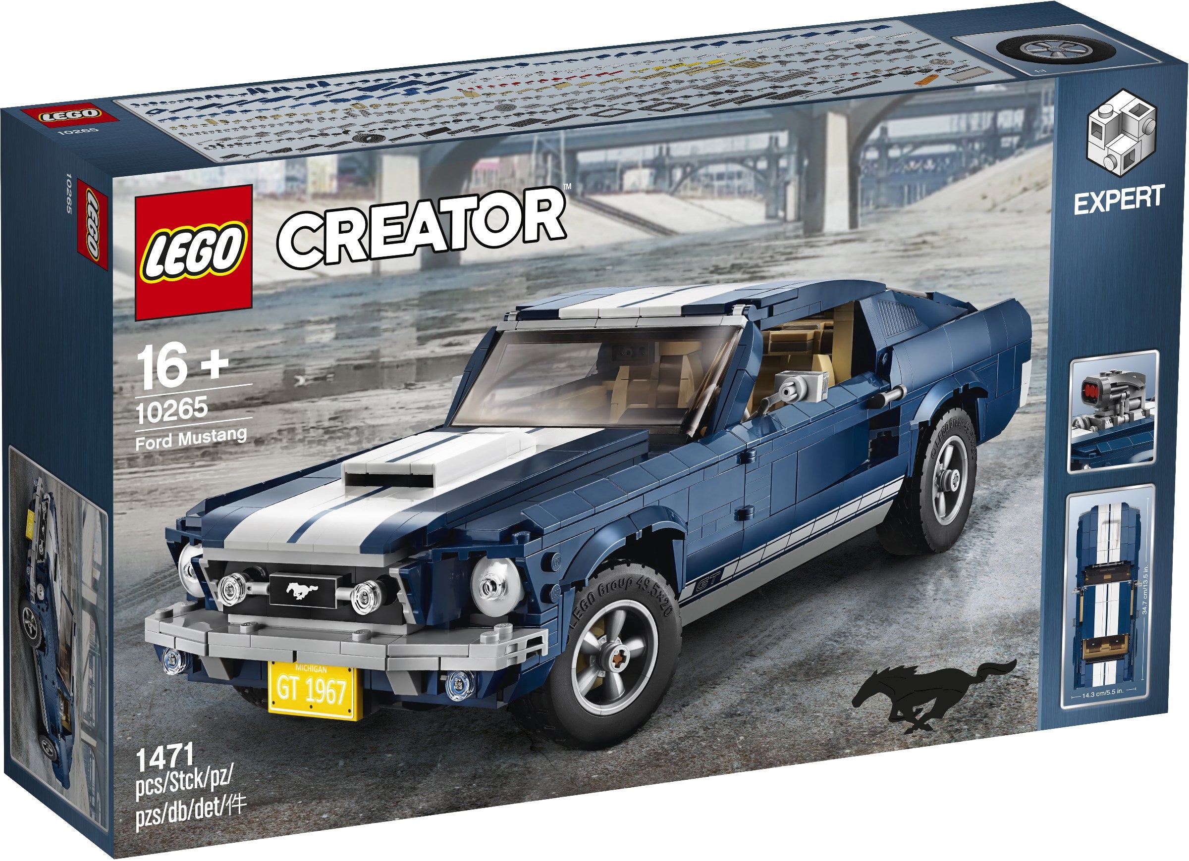 Ford Mustang 10265 | Creator Expert | LEGO