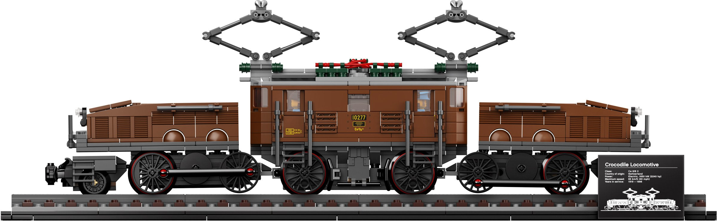 Crocodile Locomotive 10277 | Icons | LEGO – image 22