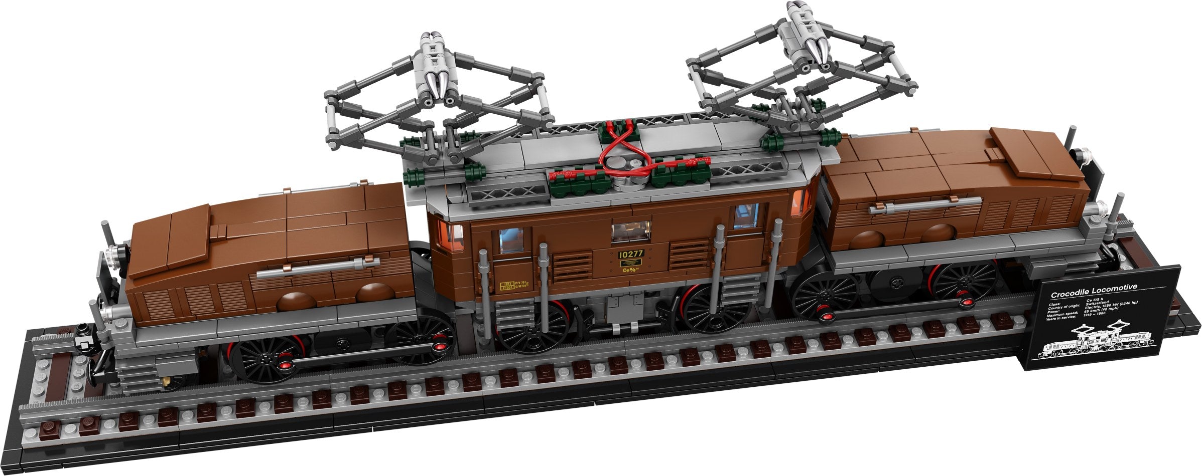 Crocodile Locomotive 10277 | Icons | LEGO – image 23