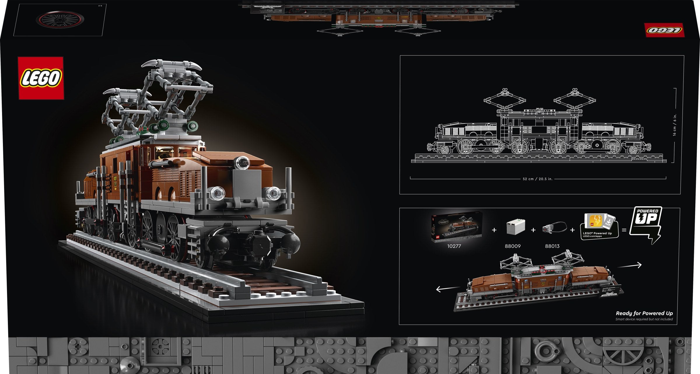 Crocodile Locomotive 10277 | Icons | LEGO – image 25