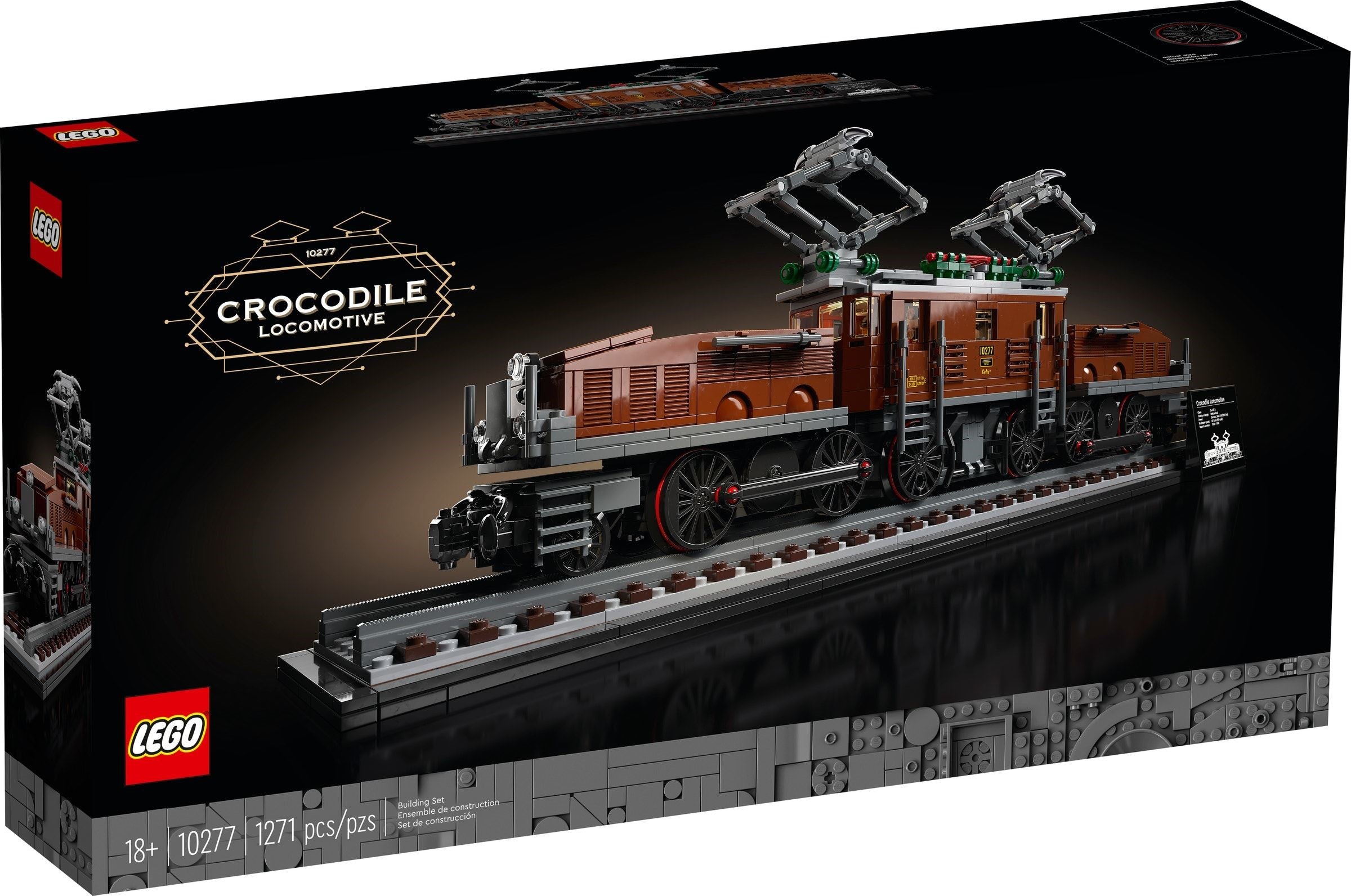 Crocodile Locomotive 10277 | Icons | LEGO – image 4