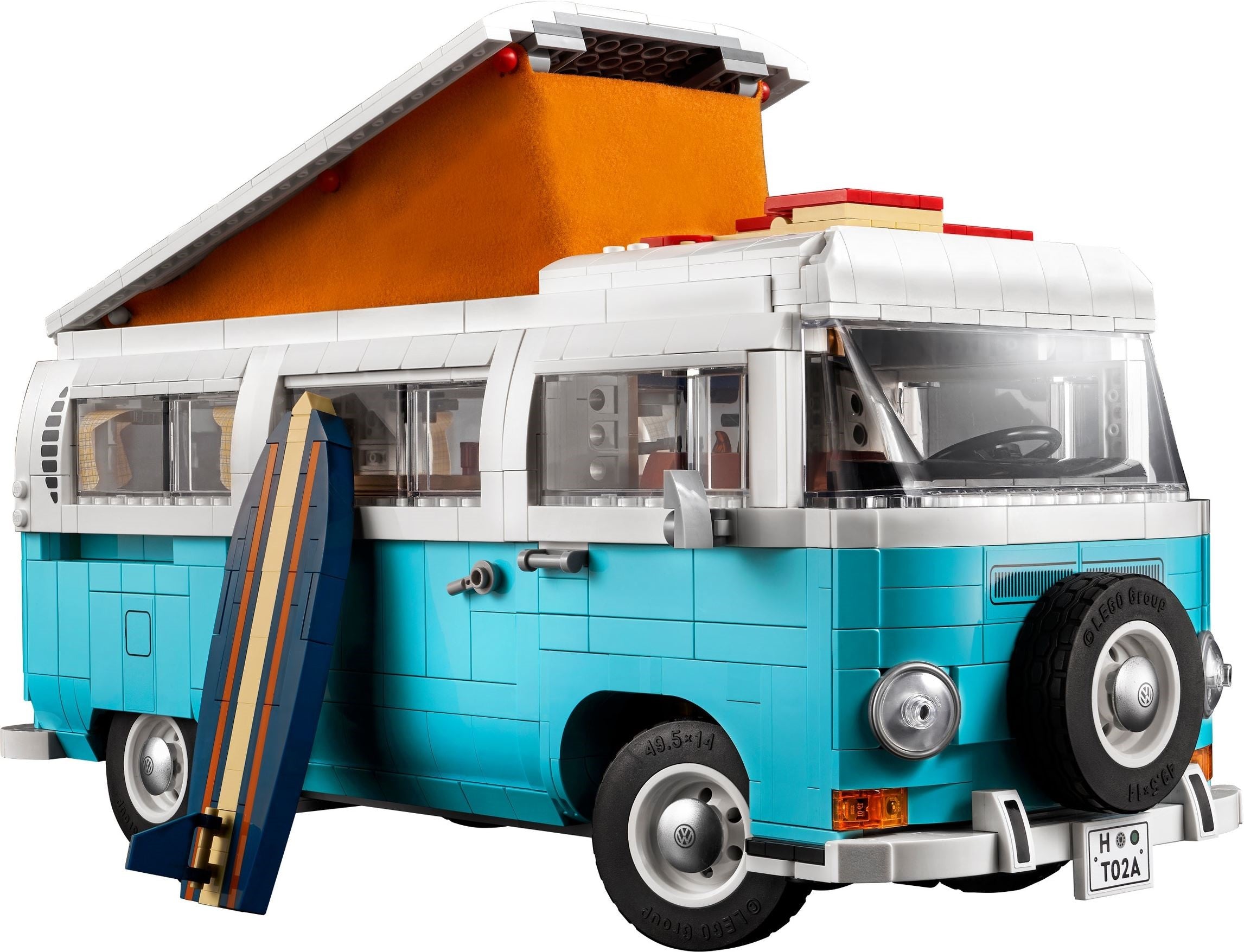 Volkswagen T2 Camper Van-Blue 10279 | Creator | LEGO