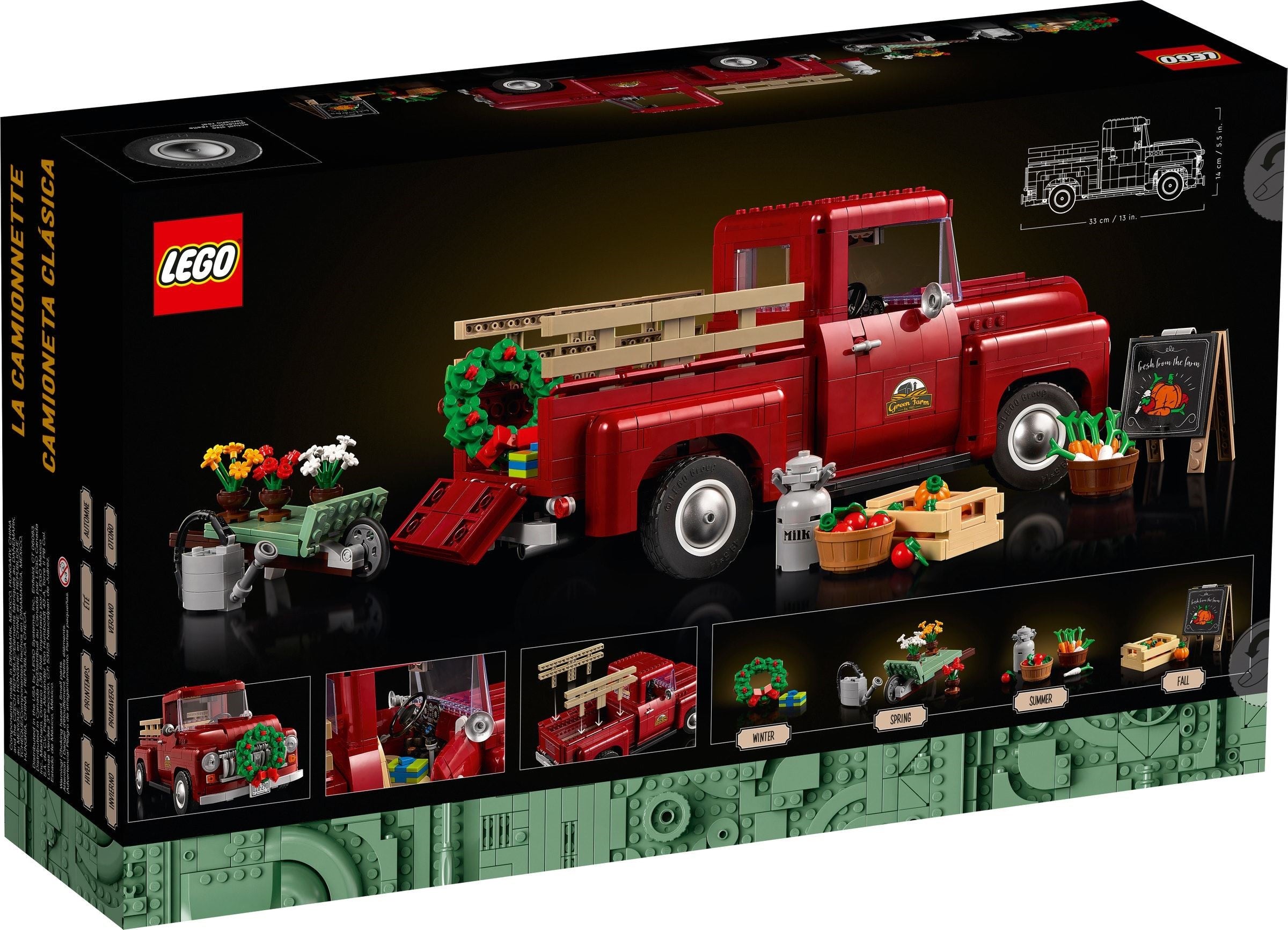 Pickup Truck 10290 | Icons | LEGO