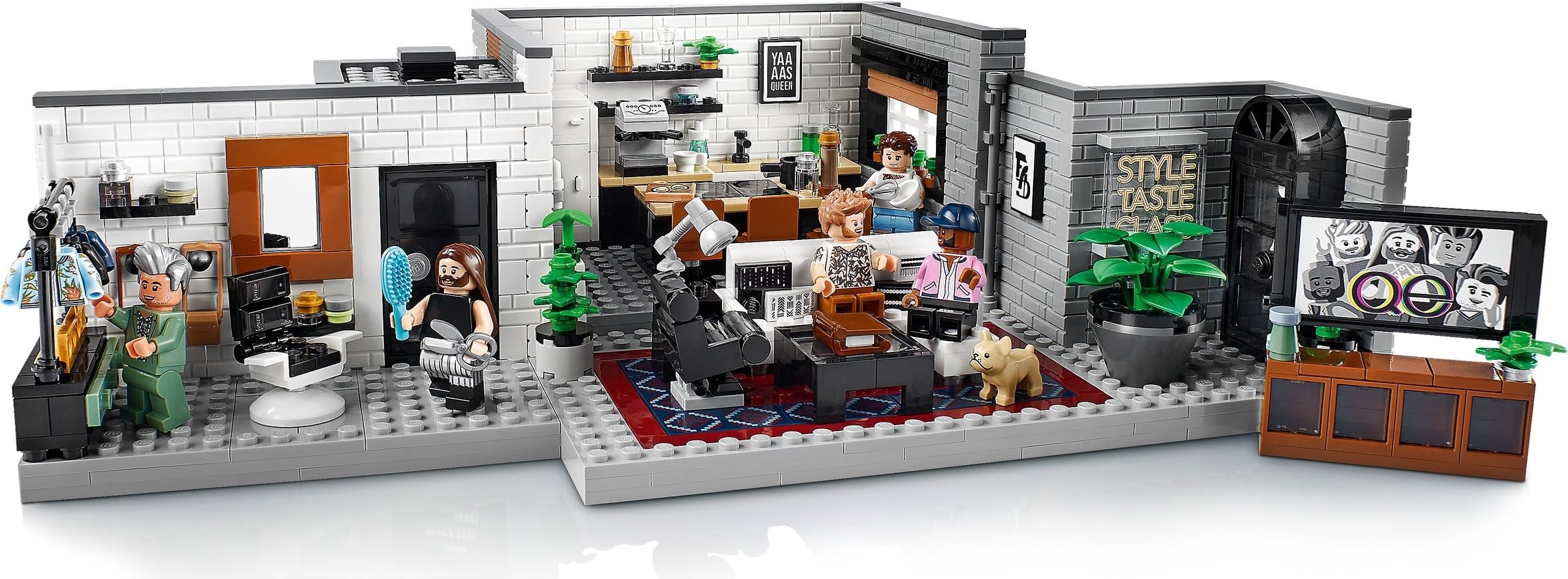 Queer Eye – The Fab 5 Loft 10291 | Icons | LEGO – image 13