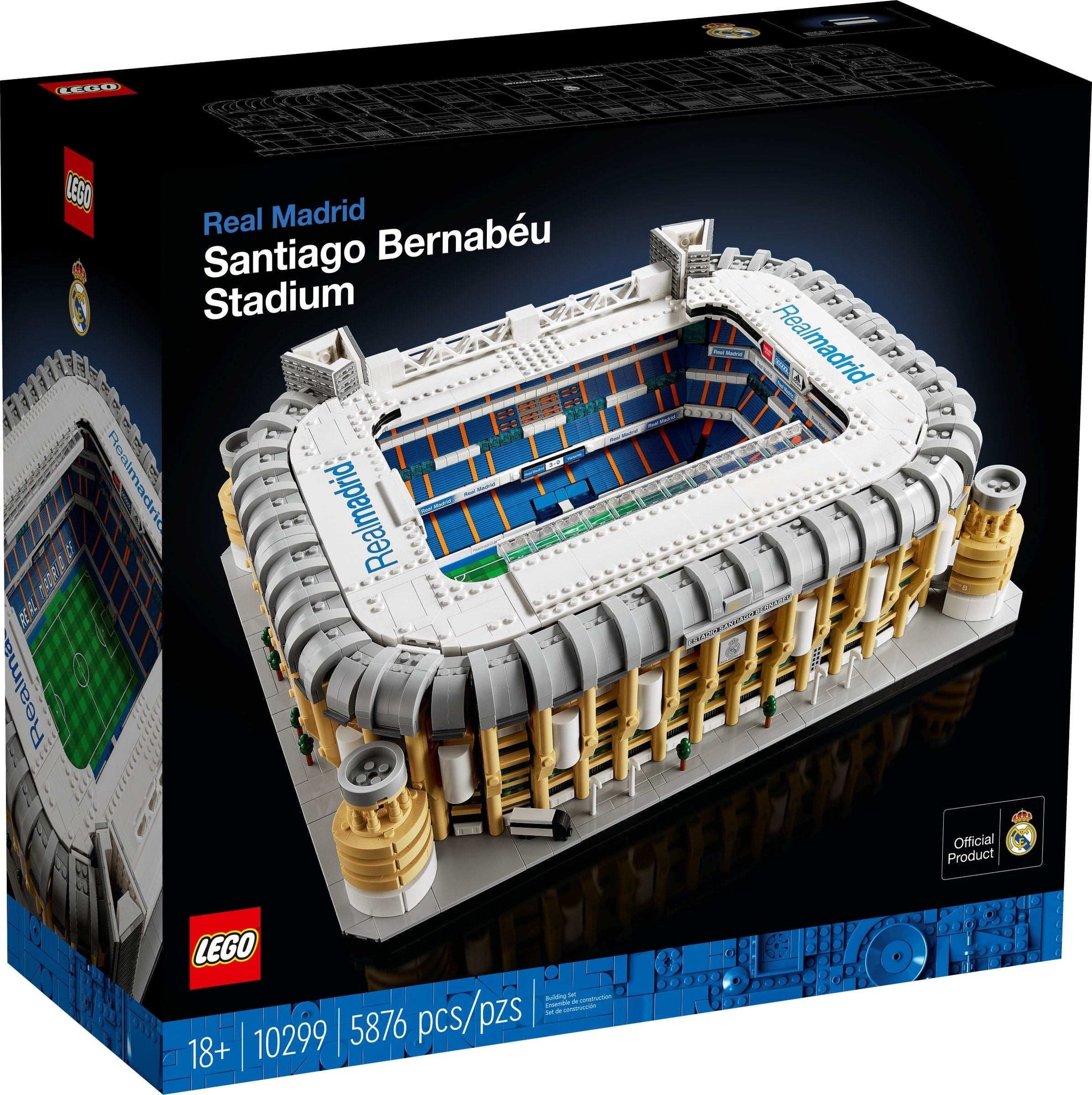 Real Madrid - Santiago Bernabéu Stadium 10299 | Icons | LEGO – image 2