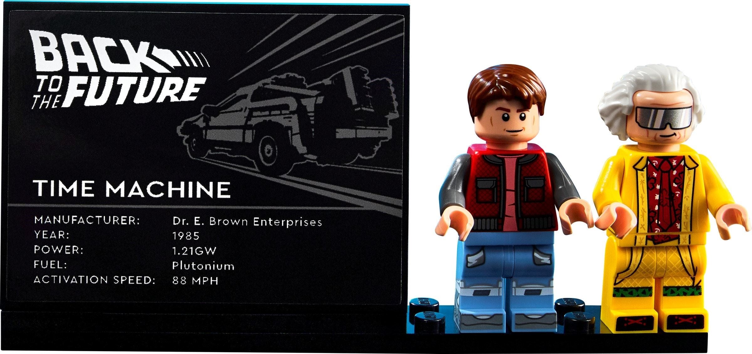 Back to the Future Time Machine 10300 | Icons | LEGO – image 11
